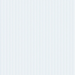 Pin Stripe Wallpaper in Soft Blue