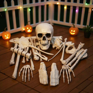Halloween Skull and Bone Decoration Kit