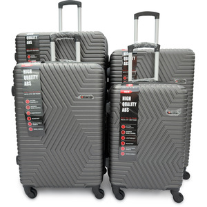 4 Piece ABS Hard Shell Luggage Set Lightweight TSA Lock 360 Wheels