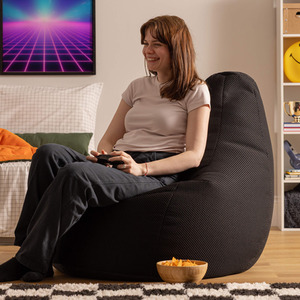 Icon Gaming Performance Mesh XL Recliner Bean Bag