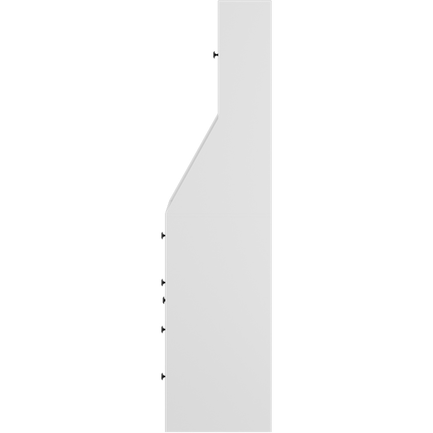 Kitchen Storage Cabinet Sideboard For Dining Room - White Acrylicboard