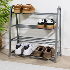 Minimalistic 4 Tier Shoe Rack