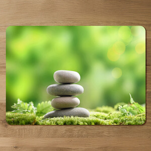 Rock Garden Stones Designer Placemat Set