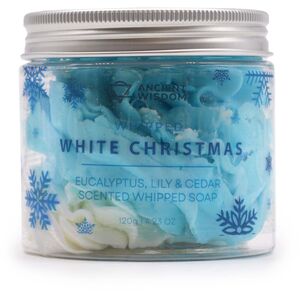 White Christmas Whipped Soap Sky