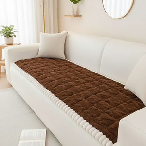 Lifeideas Brown Non-Slip Sofa Cover