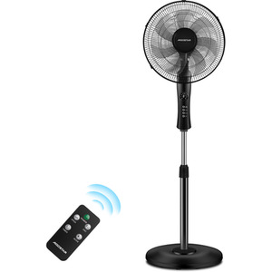 Pedestal Fan with 7 Blades - Black