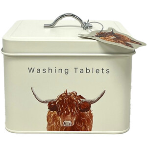 Highland Cow Washing Tablet Box