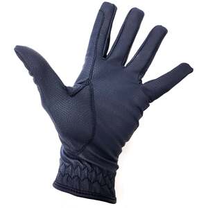 Coco Equestrian Ladies Synthetic Leather Horse Riding Gloves