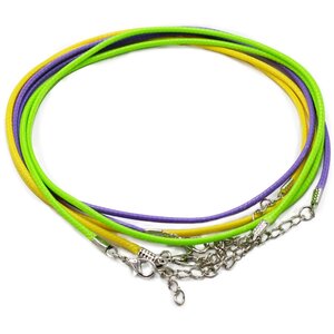 Waxed Cotton Pendant Cord Assorted Colors