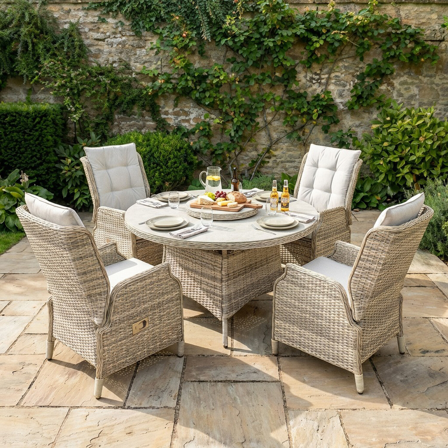 Cambridge Dining Set - Natural