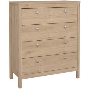 Wyld Haus Gossmere 3-Piece Bedroom Set Hickory Oak Effect Matt Finish