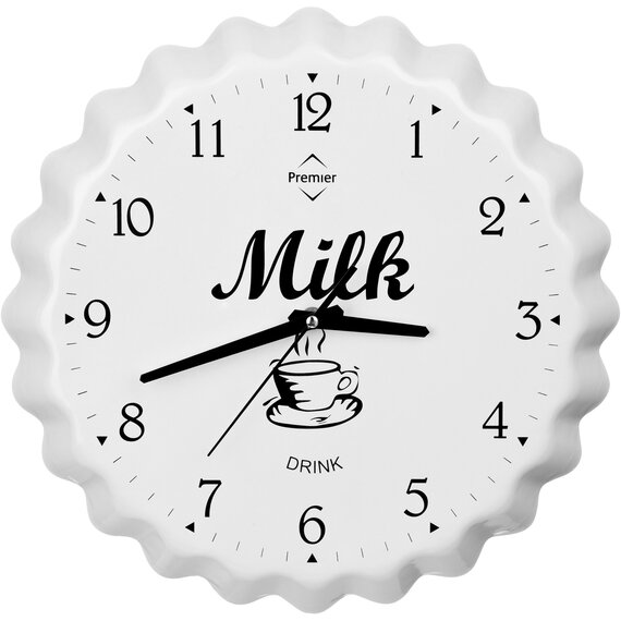 Mathis Milk Bottle Cap Wall Clock