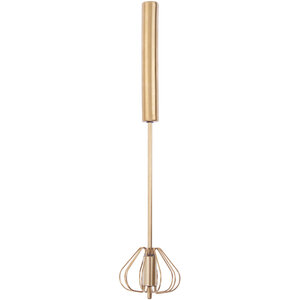 Zamin Press And Spin Light Gold 30cm Whisk