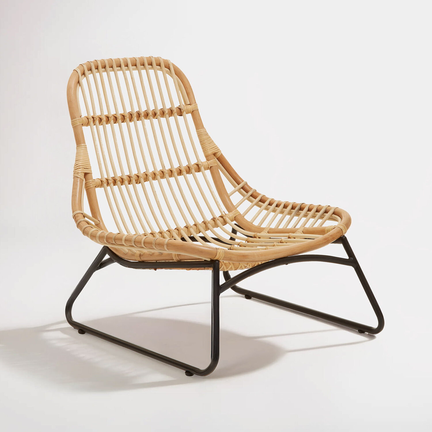 Manado Relax Natural Rattan Chair - Brown
