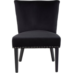 Kensington Townhouse Black Winged Dining Chair