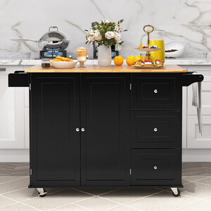 Kitchen Island Cart on Wheels