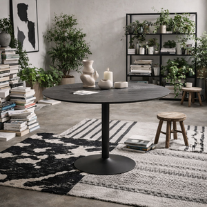 Ibiza Matt Ash Round Dining Table