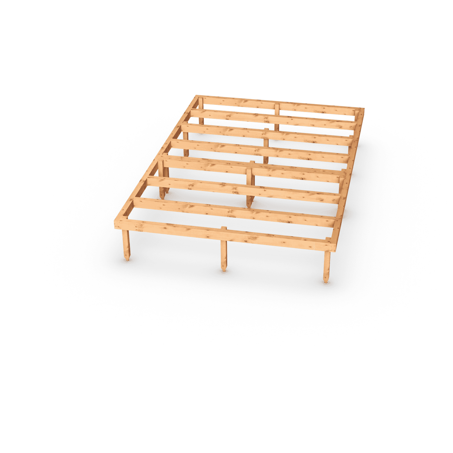 Empire Sheds 9X6 Empire Timber Shed Base - Green