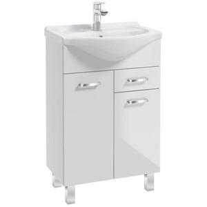 Freestanding Bathroom Vanity Unit with Sink And Tap