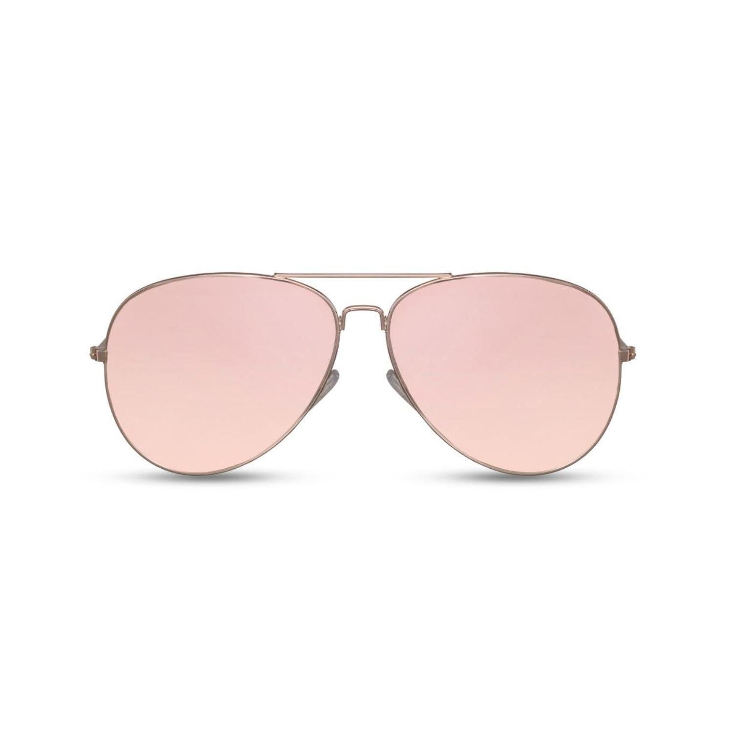 Sunglass Station Timeless Aviator Unisex Sunglasses - Gold