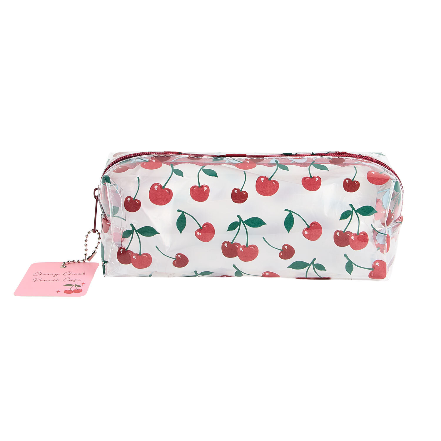 Cherry Check Pencil Case