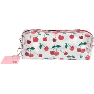 Cherry Check Pencil Case