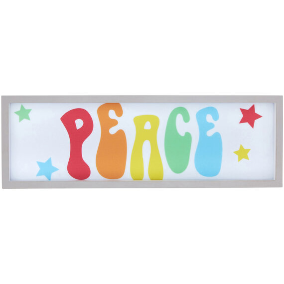Peace LED Light Box