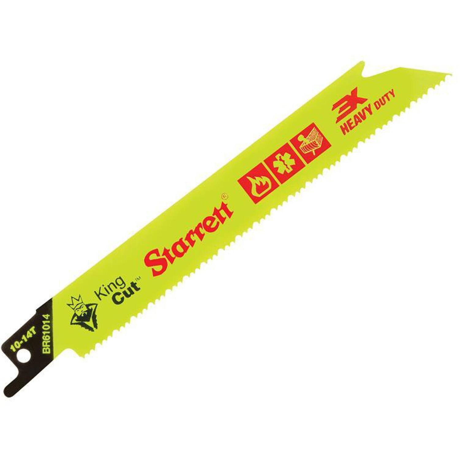 Starrett Br61014-5 Bi-Metal King Cut Demolition Blade 152Mm 10-14 Tpi (Pack 5) - Image 6
