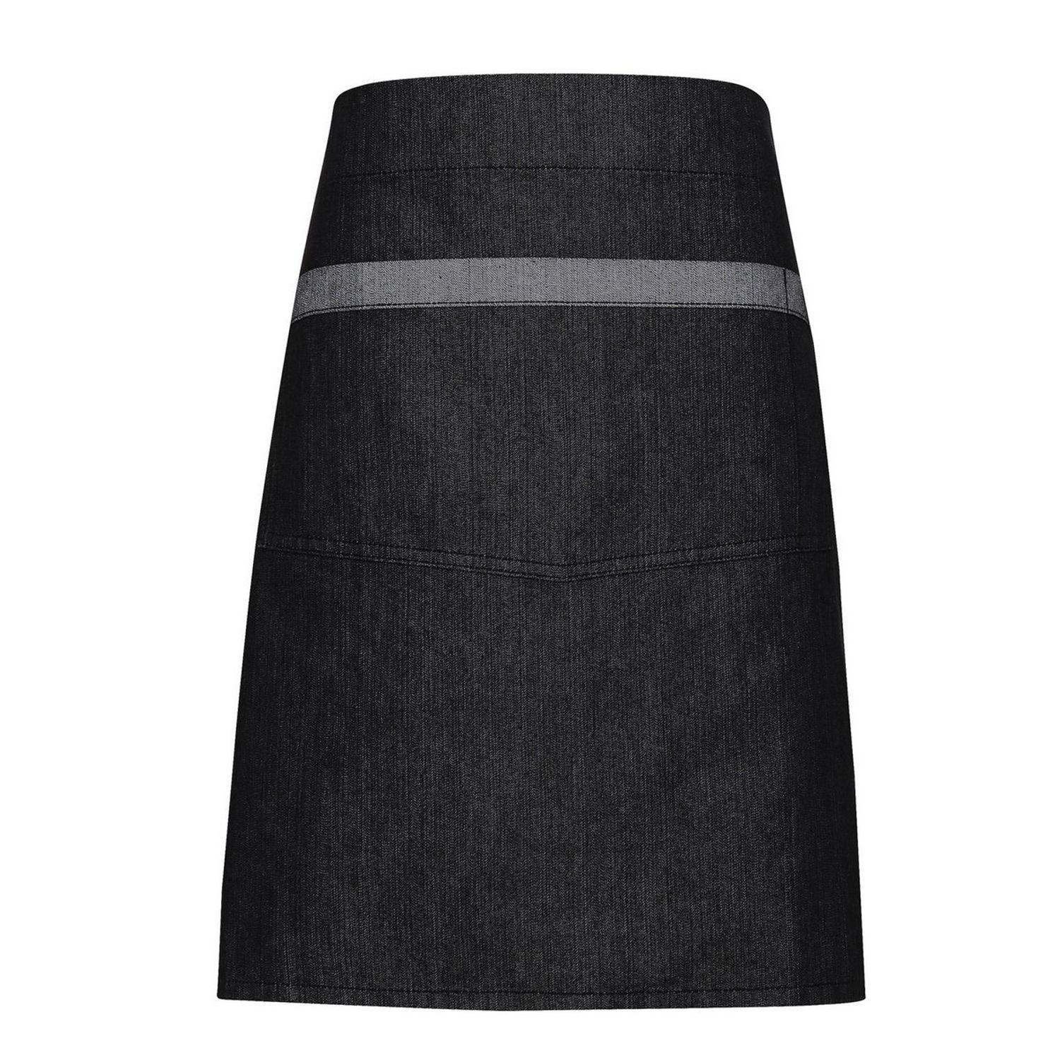 Premier Unisex Adult Domain Waist Apron - Black Denim
