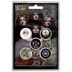 Queen Albums Badge Set (Pack of 5)
