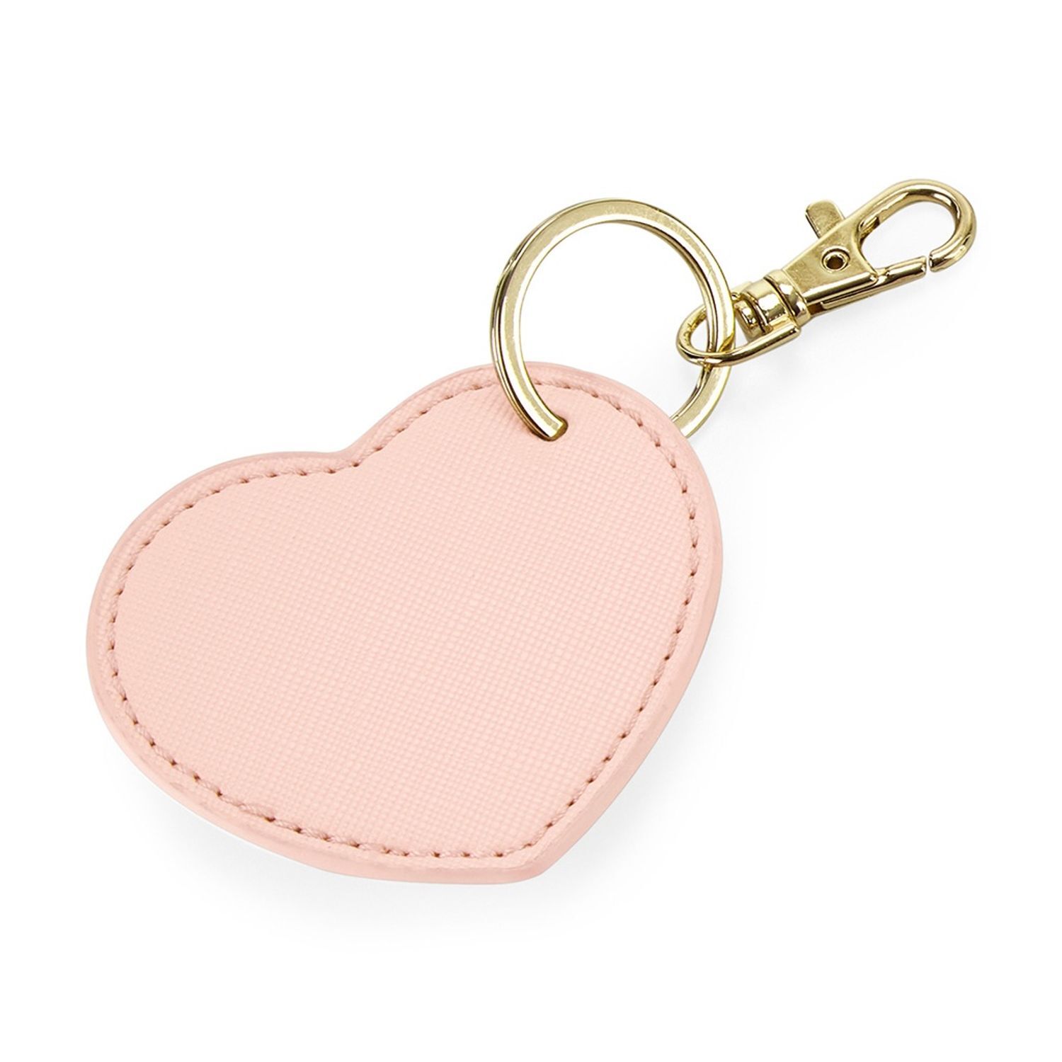 Bagbase Unisex Pink Boutique Heart Key Clip In - Image 3
