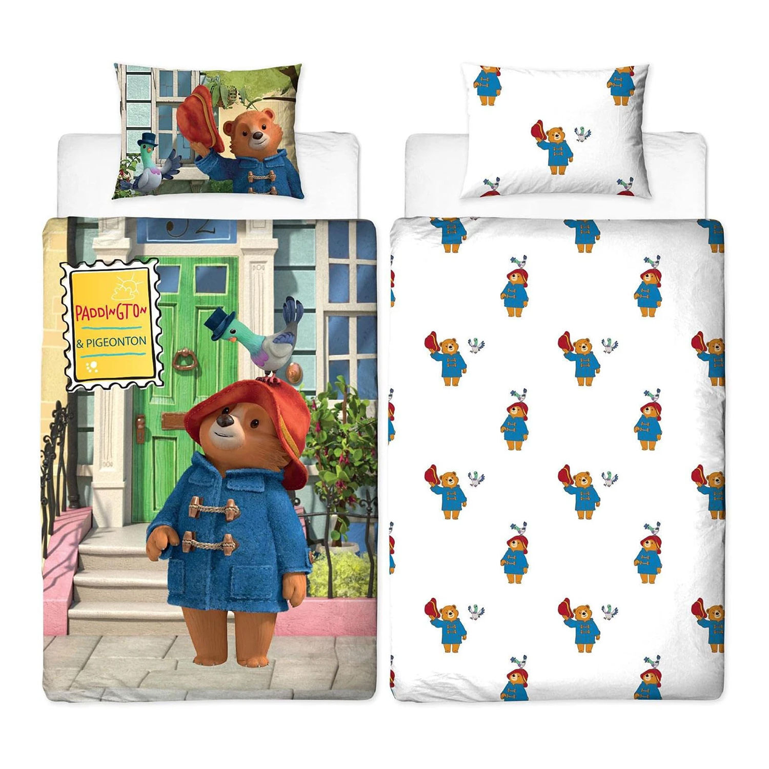 Paddington Bear Friends Reversible Duvet Set - Multicoloured