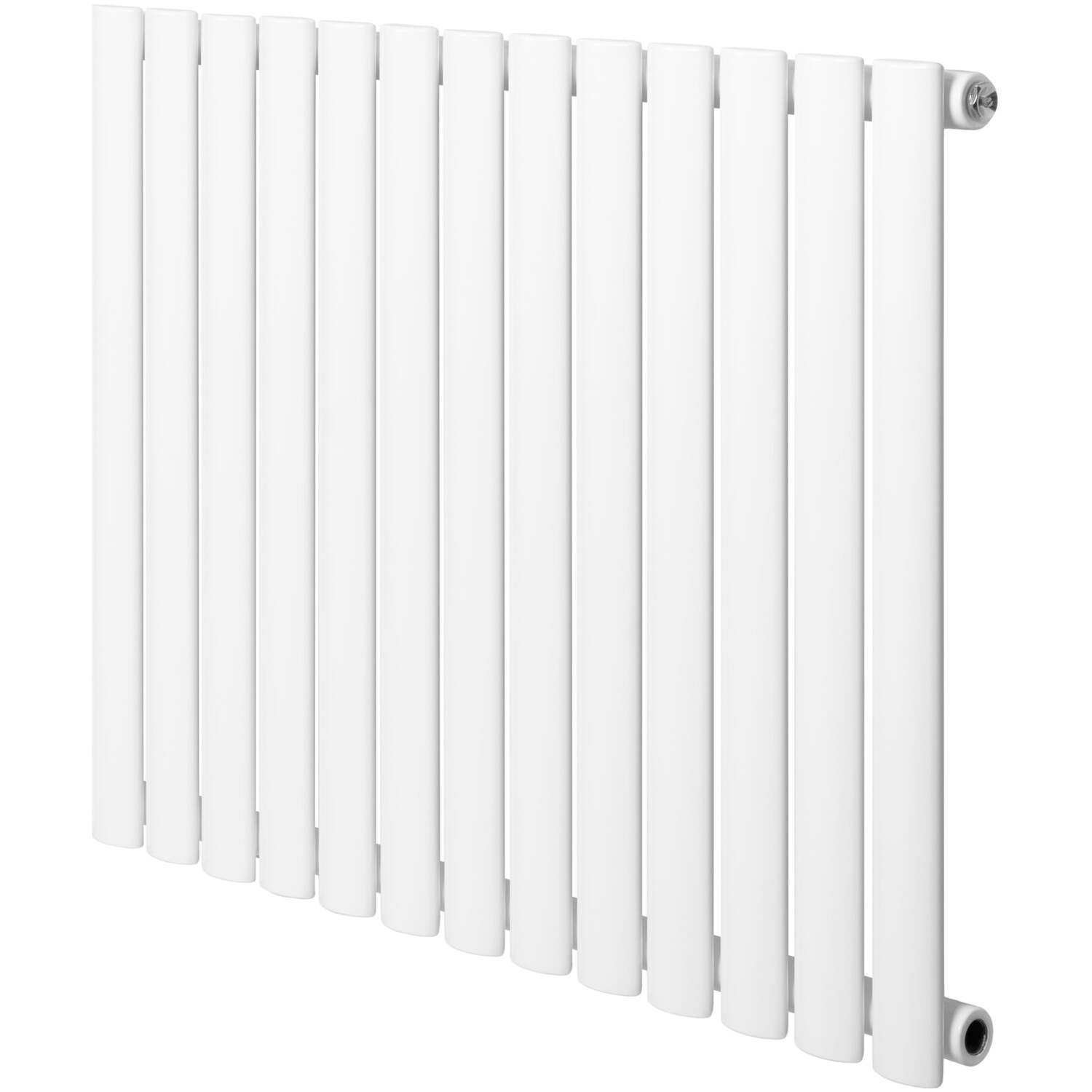 Monstershop Unisex White Oval Single Column Radiator - 600 X 780Mm - Image 3