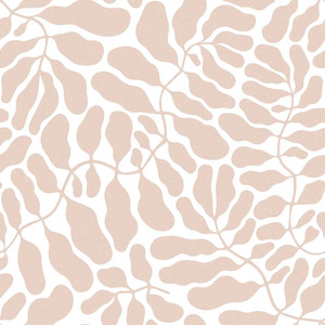Coral Reef Wallpaper in Light Terracotta