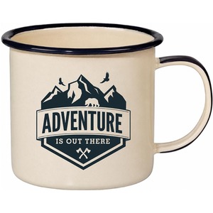 Wayfarer's Campfire Enamel Mug Cream 354ml