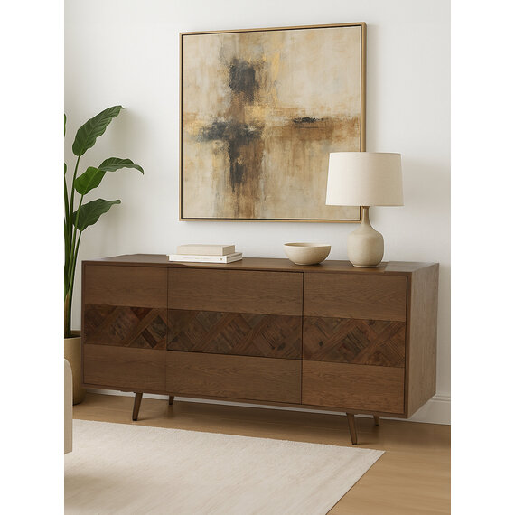 Salvar Oak and Elm Wood Sideboard