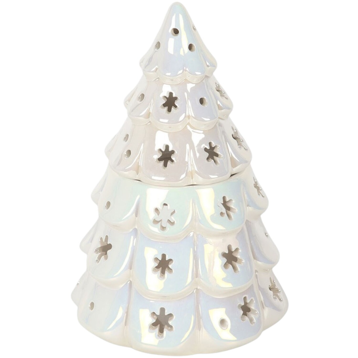 Kingsbury Gifts Fir Tree Oil Burner - White