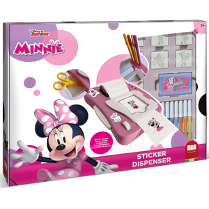 Minnie Sticker Machine by Multiprint  Kids Craft & Stationery Set