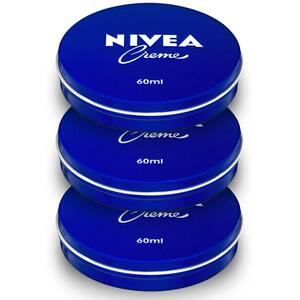 Nivea Creme¿All Purpose Moisturising Cream 60ml - Pack of 3