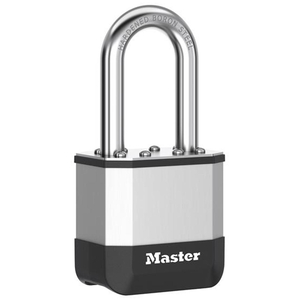 Master Lock, Elite, Laminated Padlock, 45mm, Steel, N/A