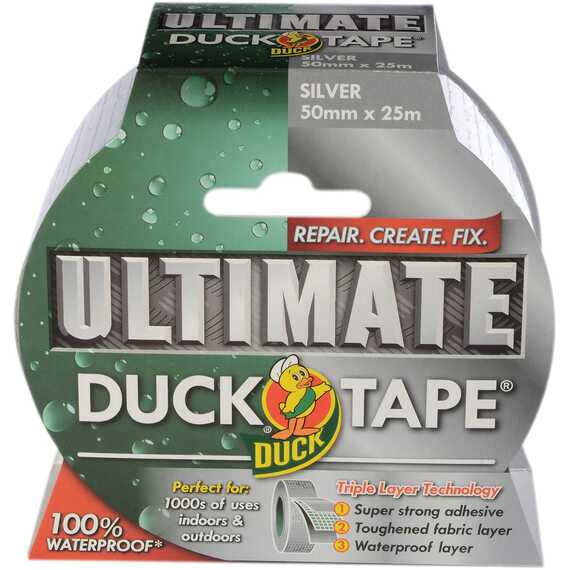 Shurtape Ultimate silver tape 50mm x 25m 232153