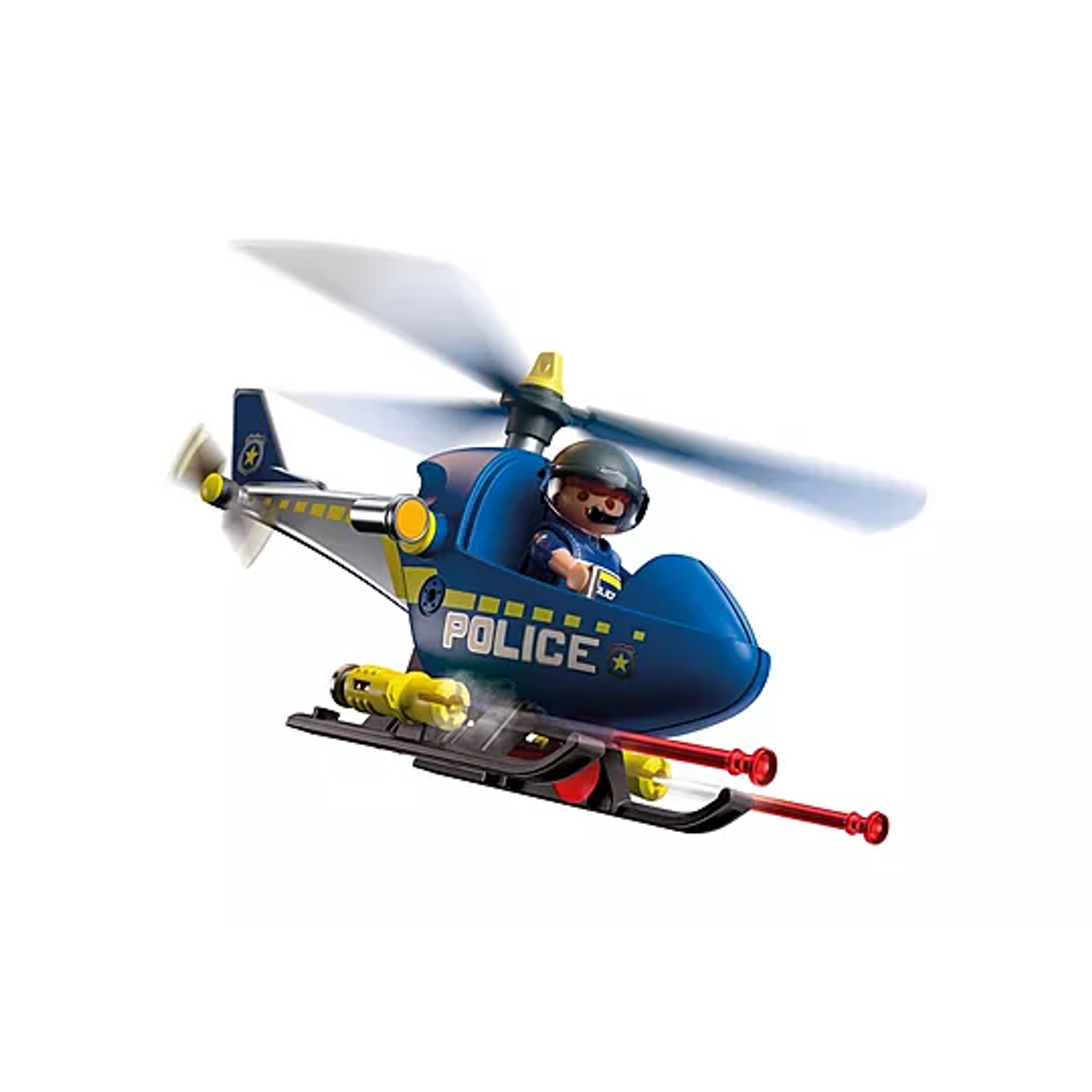Police Helicopter - Blue