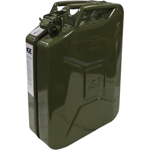Large 20L Green Metal Jerry Can UN Approved Portable Fuel Oil Petrol Diesel Can