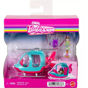 Barbie Mini Land Playset Helicopter