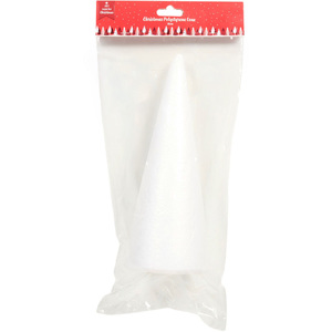 Christmas Polystyrene Cone