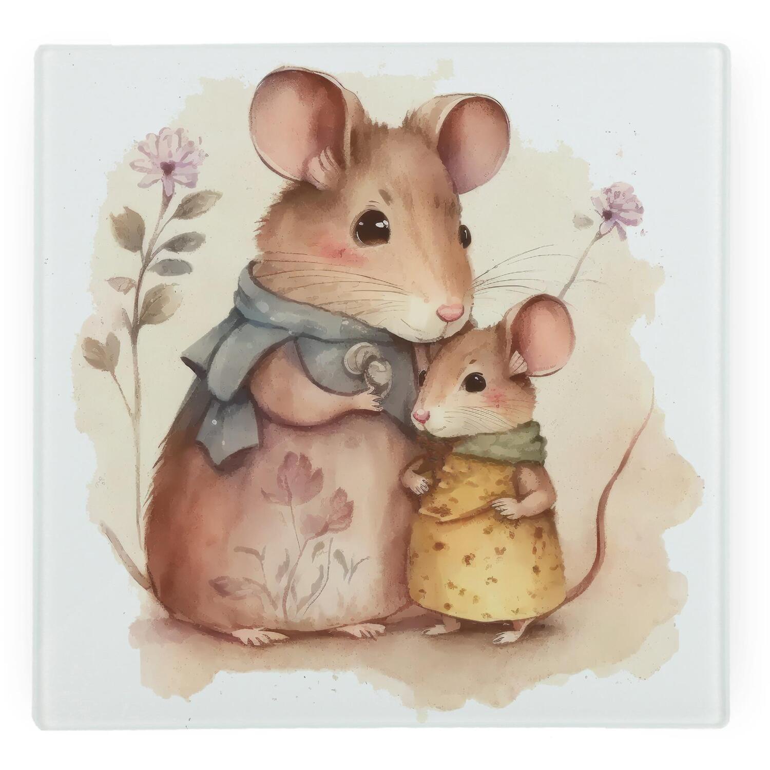 Image of Mouse Family Large Square Worktop Protector&hellip;