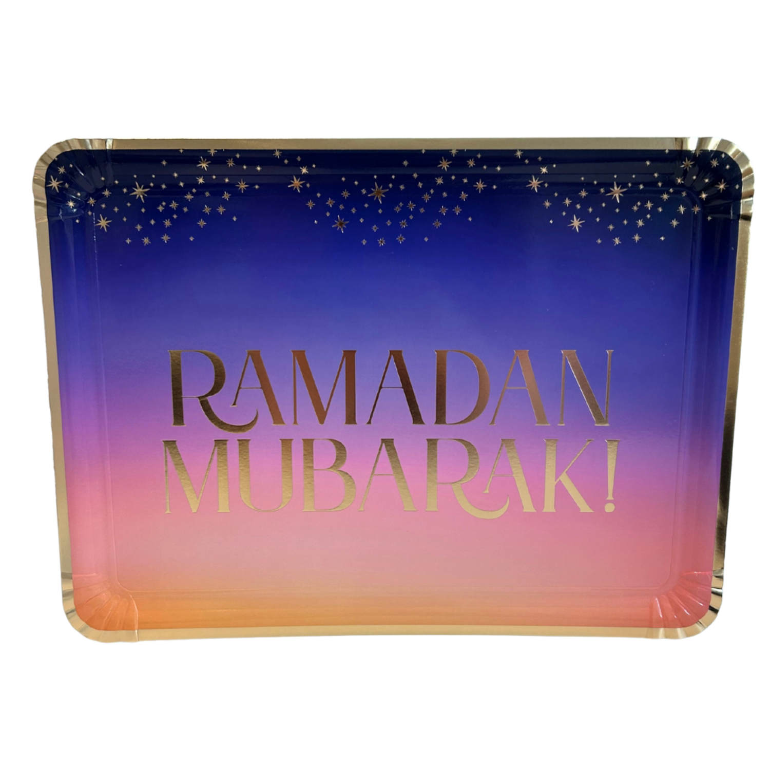 Image of Ramadan Mubarak Serving Trays (3pk) -&hellip;