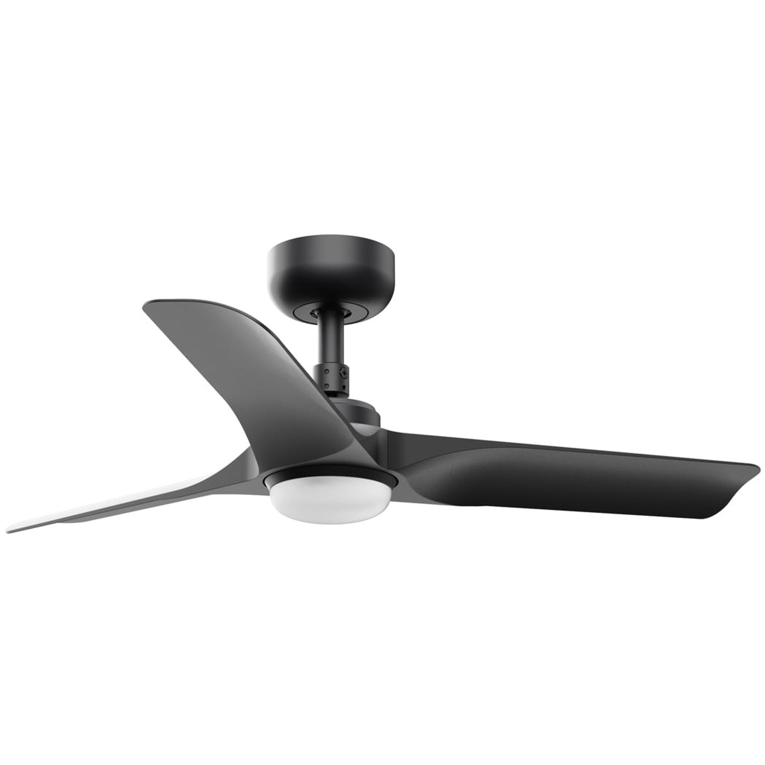 B&Q - Luminosa Hey Small Led Black Dc Ceiling Fan 6 Speed - Image 2