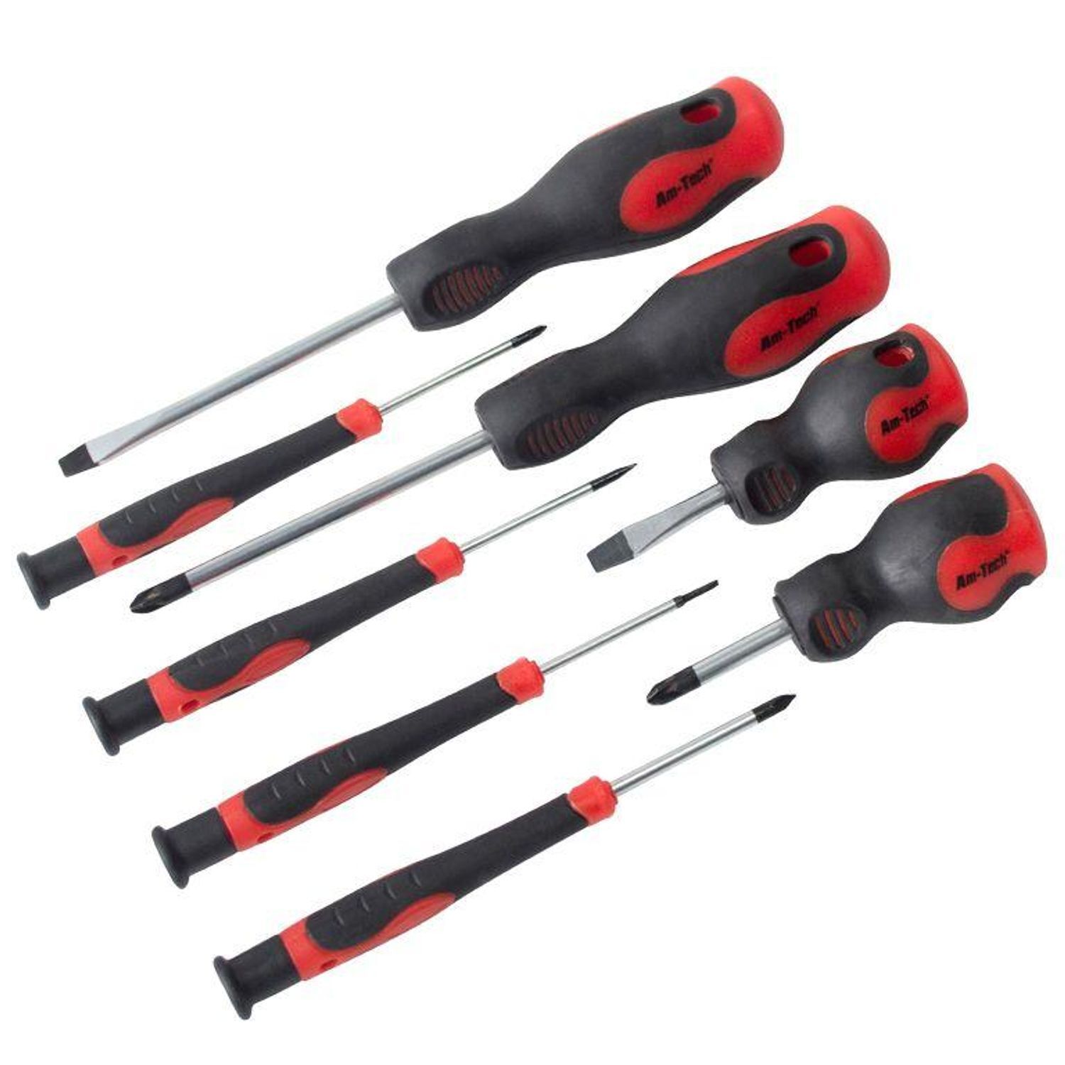 Amtech Screwdriver Set 8Pk - One Colour