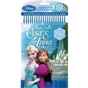 Disney's Frozen Colour Your Own Sticker Set Great Value! 2000 Pack